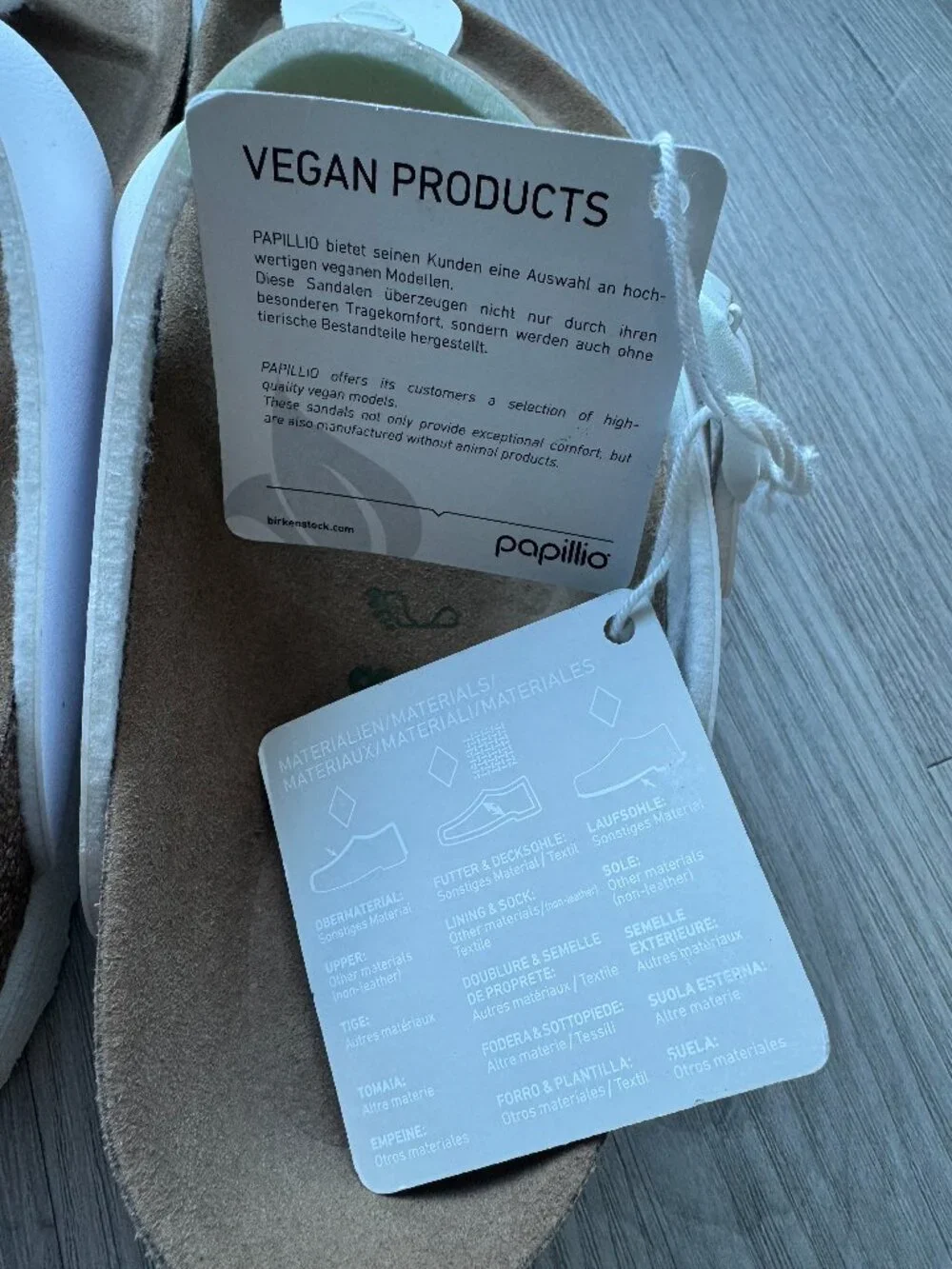 Birkenstock Gizeh Platform Vegan Sandals – White – Size EU 38 (US 7–7.5) - Picture 9 of 15